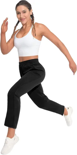Vista 6 de Little Donkey Andy Pantalones de tobillo ultra elásticos para mujer, de secado rápido, transpirables, para correr, viajar, golf