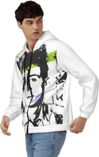 Vista 5 de Soda Music And Stereo Men's Hoodie Full Zip Long Sleeve Sweatshirt Printed Casual Shirt Hoodie