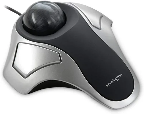 Vista 7 de Kensington Orbit Trackball Mouse (K64327F), color plateado y negro