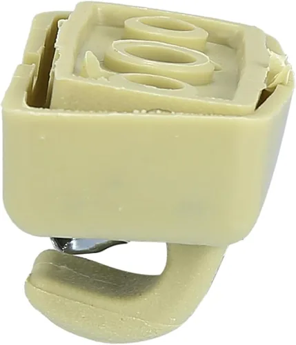 Vista 3 de X AUTOHAUX Gancho para visera parasol beige soporte para VW Golf Jetta Passat Beetle 3B0857561A