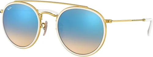 Vista 2 de Ray-Ban RB3647N - Gafas de sol redondas de doble puente para mujer