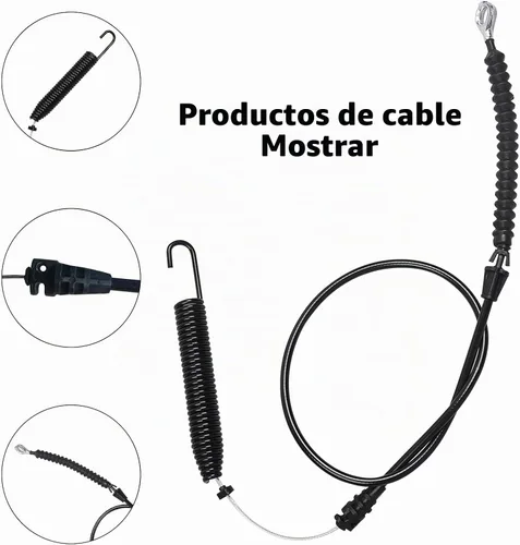 Vista 5 de Cable de compromiso de hoja 946-05124A para cortacésped Troy-Bilt MTD