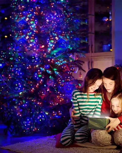 Vista 7 de Blingstar - Luces de Navidad de Cadena de Luces de Color, 33 pies, 100 LED, impermeables, multicolor, luces parpadeantes de 8 modos, 30 V