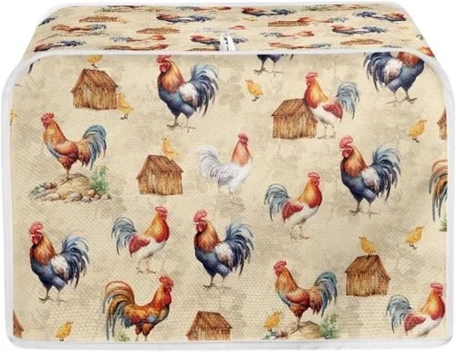 Vista 41 de Fundas para tostadoras, resistentes a las manchas, ligeras, a prueba de polvo, compatibles con la mayoría de las tostadoras de 2 rebanadas