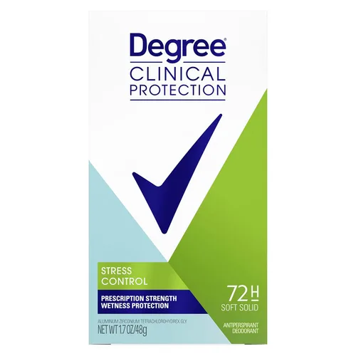 Vista 7 de Degree desodorante y antitranspirante con protección clínica, para ducha de 1.7 oz, conector (Stress Control), 1.7 onza
