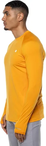 Vista 3 de Coolibar Camiseta de manga larga para hombre con protección solar UPF 50+ Agility