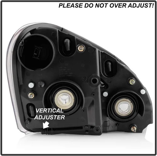 Vista 5 de ACANII - Para [modelo halógeno] 2008-2017 Freightliner Cascadia Chrome Housing Faros Faros Conjunto Conjunto Izquierdo+Derecho
