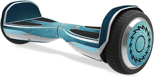 Vista 18 de MightySkins Skin compatible con Razor Hovertrax 1.5 Hover Board - Placa de diamante negro Cubierta protectora de vinilo duradera y única Fácil