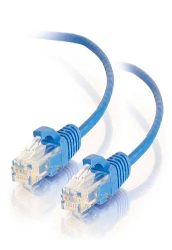 Vista 12 de C2G/Cables to Go 29002 Cables de Red Cat6 Sin Enganches Sin Blindaje (UTP), Paquete de 25, Azul (3 Pies, 0.91 Metros)