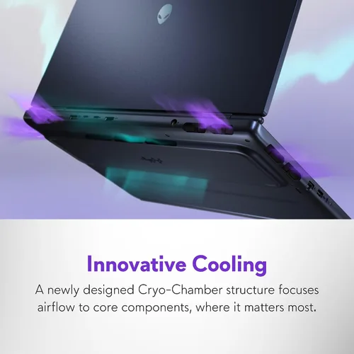 Vista 6 de Alienware 16X Gaming Laptop, RTX 5060, Intel Ultra 7 Plus, Windows 11 Home