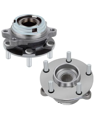 Vista 39 de ECCPP Par de unidades de montaje para cubo de rueda trasera izquierda y derecha para Nissan con 5 lengüetas para Nissan para Maxima 2004-2008 5