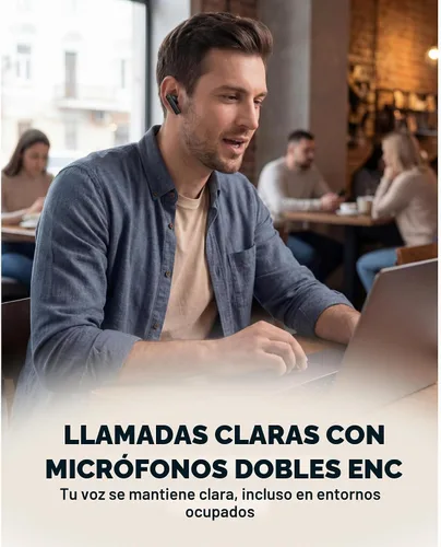Vista 3 de TREBLAB Auriculares inalámbricos X8 True - Cancelación activa de ruido
