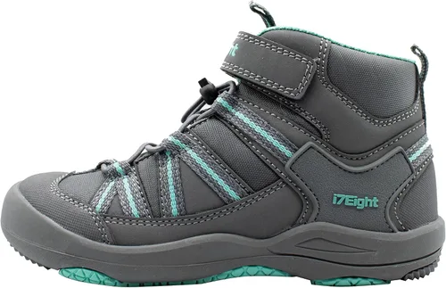 Vista 2 de i78 Botas de cuero sintético para niños y niñas, antideslizantes, ligeras, para exteriores, correr, senderismo, senderismo, senderismo