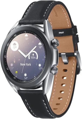 Vista 4 de Samsung Reloj inteligente Galaxy Watch3 2020 (Bluetooth + Wi-Fi + GPS) Modelo internacional (plata, 1.614 in)