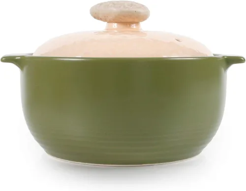 Vista 9 de Estufa de cerámica Neoflam Kiesel 1QT, utensilios de cocina, Kiesel, L, Ciruela