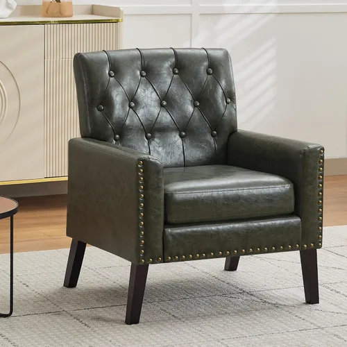Vista 28 de Sillas decorativas modernas de mediados de siglo, silla de oficina de felpilla beige para recepción, silla de club tapizada para sala de estar