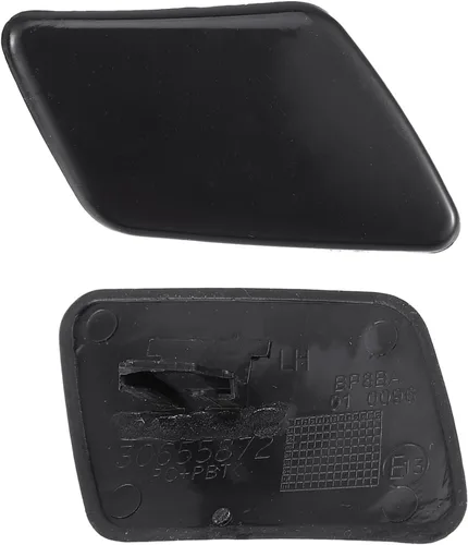 Vista 5 de ACROPIX Tapa de la boquilla del parachoques delantero izquierdo y derecho, para Volvo S40 No.39991799/39991798, paquete de 2, color negro