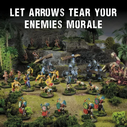 Vista 5 de Wargames Delivered - Warlord Games Mythic Americas - Inca: Antisuyu Archers. Figuras de acción Fantasía 1.102 in Miniaturas para Wargames
