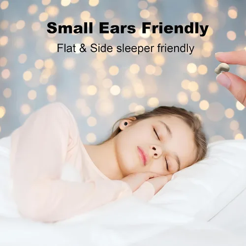 Vista 7 de Pequeños mini auriculares invisibles para el trabajo inalámbricos Bluetooth diminutos de perfil bajo micro pequeños discretos auriculares ocultos