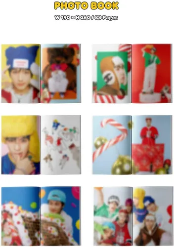 Vista 2 de NCT DREAM CANDY Winter - Álbum especial (libro de fotos Ver. + 1ea póster plegado+1ea tarjeta de regalo de tienda) K-POP sellado