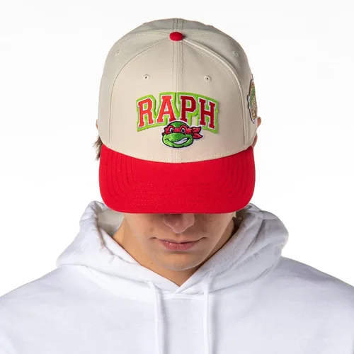 Vista 3 de Nickelodeon - Gorra clásica precurve bordada para hombre, diseño de tortugas ninja