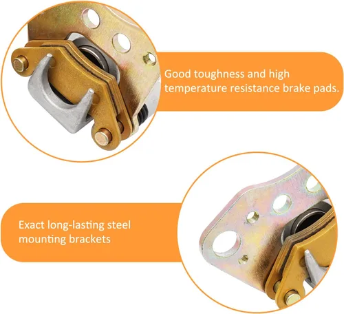 Vista 3 de 1910681 1910682 Conjunto de Pinza de Freno Delantera para Polaris Sportsman 335 400 500 600 700 Magnum 325 330 500 Diesel Xplorer 400 Ranger 500