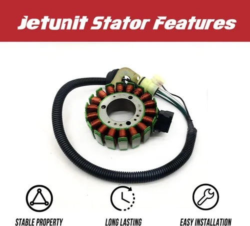 Vista 3 de Estator para Yamaha Jet-Ski 6D3-81410-01-00 (2005-2009) VX110 Sport /VX110 Deluxe (2005 2006 2007 2008 2009)