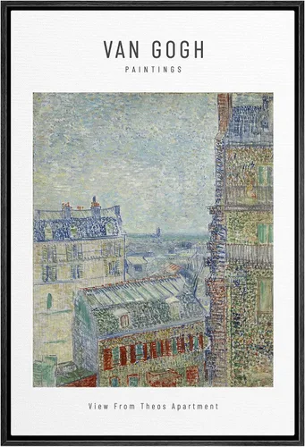 Vista 96 de SIGNWIN Lienzo enmarcado para pared, diseño de Vincent Van Gogh, un par de amantes, naturaleza, ilustraciones de área silvestre, bellas artes