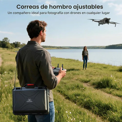 Vista 6 de STARTRC Mini 5 Pro - Funda de doble capa para DJI Mini 5 Pro para Skyrover