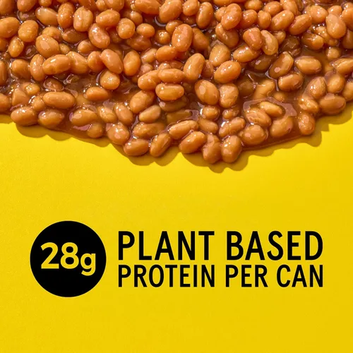 Vista 4 de BUSH'S BEST Frijoles horneados originales enlatados de 16 onzas, fuente de proteína y fibra a base de plantas, bajos en grasa, sin gluten