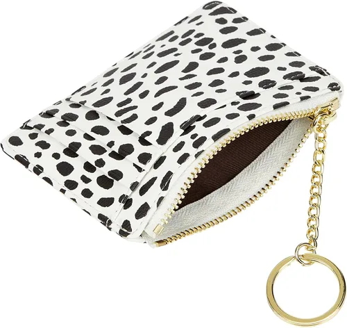 Vista 4 de Cartera minimalista para mujer, 8 tarjetas, monedero, monedero, bolsillo frontal, Casual