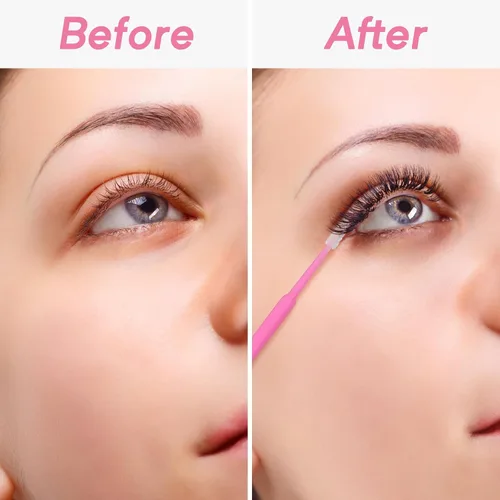 Vista 5 de Brochas micro aplicadoras y hisopos de algodón de microblading – Suministros de belleza de precisión para extensiones de pestañas, maquillaje