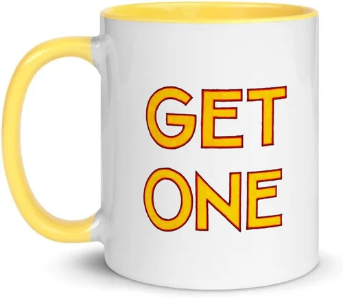 Vista 3 de Mary Engelbreit Lives Mug 11oz, blanco