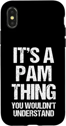 Vista 5 de It's A Pam Thing (You Wouldn't Understand) -Funny Pamela Pam Case for iPhone 17