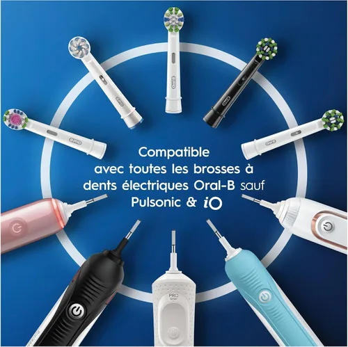 Vista 8 de Oral-B Precision Clean - Juego de 10 pinceles con tecnología Cleanmaximiser, formato especial, 10