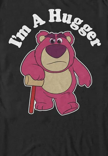 Vista 3 de Disney Camiseta con estampado de oso de Lotso Huggin Bear I'm A Hugger para hombre