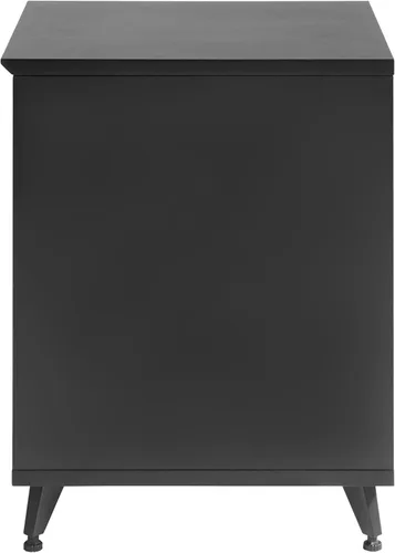 Vista 11 de Gator Frameworks Serie Elite 10U Estantería de Estudio para Escritorio con Bandeja Deslizante y Pasaje de Cables Posterior, Acabado Negro