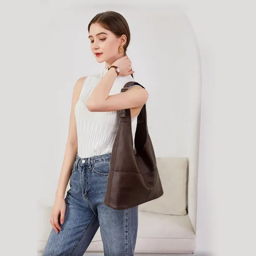 Vista 2 de Montana West Hobo Bags - Bolso para mujer, ultra suave, plegable, con monedero