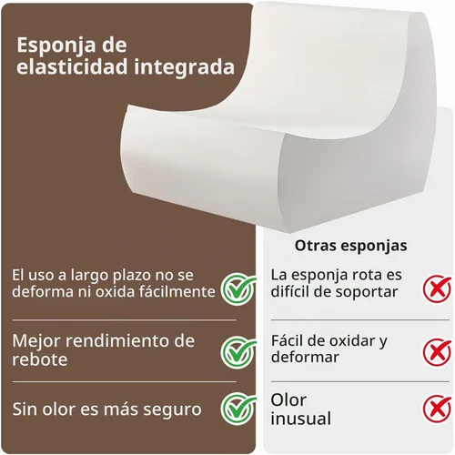 Vista 4 de Silla Puf - Sofá de Esquina, Silla de Chimenea Sofá Silla Puf, Silla Puf Grande para Adultos, Sofá de Piso de Chimenea para Sala de Estar Negro