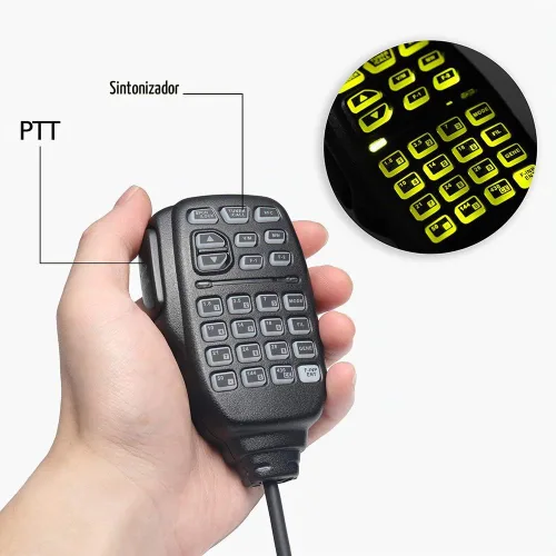 Vista 7 de Xiegu G90 Radio Transceptor HF 20W Estructura SDR SSB/CW/AM/FM con Sintonizador de Antena Auto Integrado