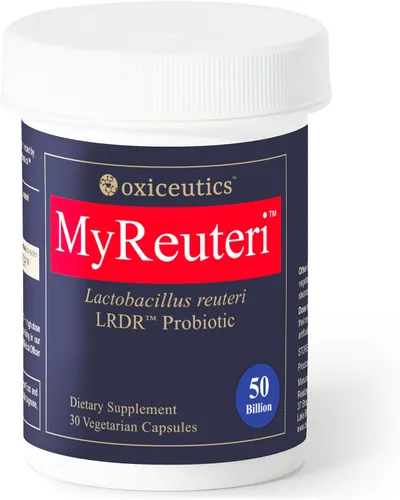 Vista 11 de Probiótico MyReuteri 10 mil millones de UFC – Fuerza Fundacional L. reuteri LRDR + FOS Prebiótico – por el Dr. William Davis – Hace un superalimento