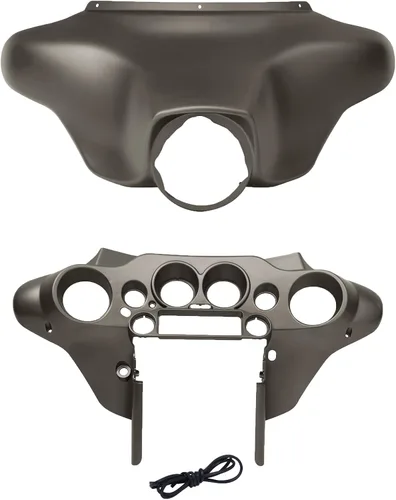 Vista 17 de TCMT Carcasa del velocímetro Carenado interior Compatible con Harley Touring Electra Glide FLHX FLHTC FLHTCU 2008-2013