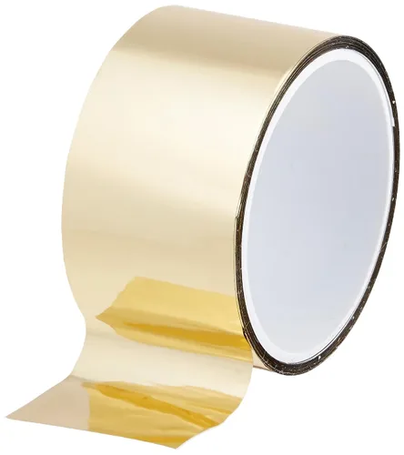 Vista 5 de Tapecase Metalized poliéster cinta de película (múltiples tamaños), Negro, 1