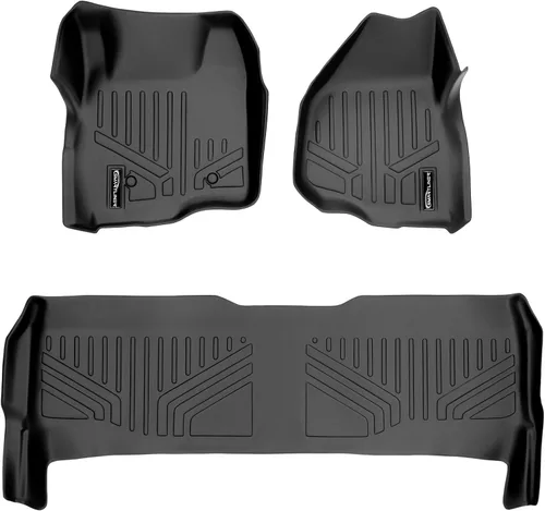 Vista 10 de MAXLINER Juego de alfombrillas de primera fila compatibles con Ford Excursion 2000-2005