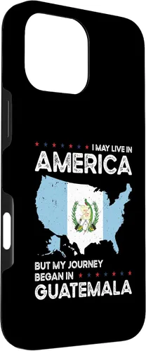 Vista 29 de Funda para iPhone 17, diseño de patriota guatemalteco estadounidense