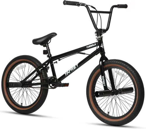 Vista 10 de cubsala Freestyle BMX Bike, 20 Inch Yaphet Bicycle for Teen Beginner and Adult Riders, Bike with Hi-Ten Steel Frame, Multiple