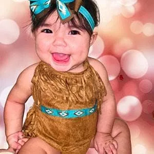 Vista 3 de Karrie Sue's Mameluco de princesa india/disfraz de Pocahontas personalizado/Azteca/Salvaje/Espíritu libre/Flecos/Mameluco
