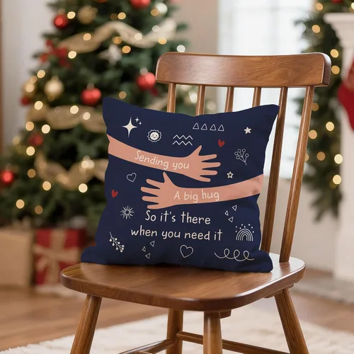 Vista 6 de Fundas de almohada decorativas de 18 x 18 pulgadas con ideas de regalos para familiares y amigos, regalos después de una cirugía, regalo