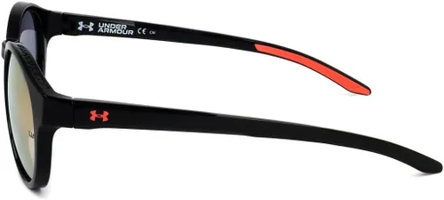 Vista 4 de Under Armour Gafas de sol redondas UA Infinity para adultos, Negro RosaOro Rosa Multi