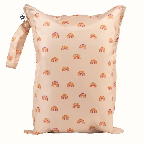 Vista 26 de Tiny Twinkle Bolsas húmedas a prueba de desorden 1 paquete de bolsas húmedas reutilizables impermeables para trajes de baño Ropa de bebé Bolsa